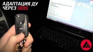 Адаптация ДУ ключа VAG skoda octavia a5 через ODIS. ASP