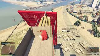 GTA 5 ONLINE- BMX PARKOUR+ON FOOT PARKOUR