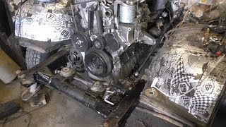 УазТех: Установка om603 на УАЗ Хантер, с КПП Даймос, ЧАСТЬ 2