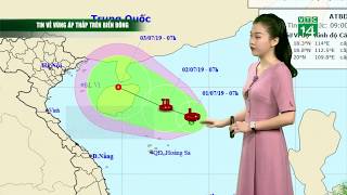 Thời tiết 12h 01/07/2019: ATNĐ có khả năng mạnh lên thành bão | VTC14