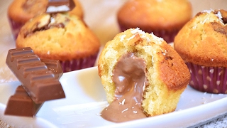 Muffin cocco e Kinder - Ricetta di Fidelity Cucina