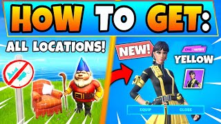 Fortnite NO FISHING SIGNS & CAMEO VS CHIC CHALLENGES GUIDE + Lonely Recliner in Battle Royale!
