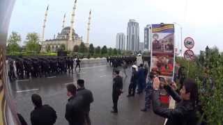 Парад победы в городе Грозный Чеченская Республика