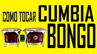 COMO TOCAR CUMBIA - BONGO Y CAMPANA WITH ENGLISH SUBTITLES