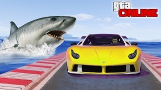 ОПАСНЫЕ ГОНКИ НА СУПЕРКАРАХ В ГТА 5 ОНЛАЙН ( GTA 5 ГОНКИ )