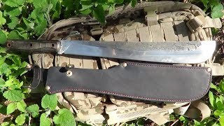 Кожанные ножны для мачете от Дмитрия Викулова