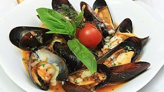 Как приготовить МИДИИ ракушки ПРОСТОЙ РЕЦЕПТ быстро и вкусно
