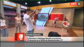 GGG KO Macklin Головкин нокаутировал Маклина
