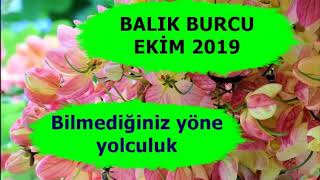 BALIK BURCU EKİM 2019 BURÇ YORUMLARI - HAYATINIZ BAŞKA YÖNE EVRİLİYOR #AYLIKBURÇ
