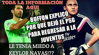 GIANLUIGUI BUFFON EXPLICA PORQUE DEJÓ EL PSG PARA REGRESAR A LA JUVENTUS! Entrevista a BUFFON tiki t