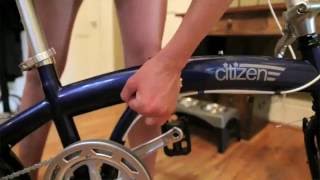 Citizen Tokyo Folding Bike and tips for bringing it on NYC public transportation