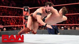 Finn Bálor vs. The Miz - Seven-Man Gauntlet Match Part 5: Raw, Feb. 19, 2018