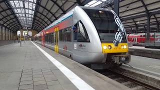 BR 646, Stadler GTW (HLB-Bahn) RB21 Wiesbaden Hbf.-Limburg - Wiesbaden Hbf.