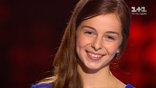 Марина Фреган "And I'm telling you I'm not going" – выбор вслепую – Голос. Дети 3 сезон