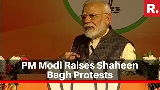 PM Modi Raises Shaheen Bagh Protests, Says 'Citizens Are Suffering Due To Blockage'
