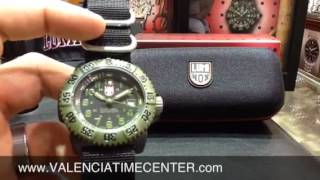 Luminox 3041 OD Military Series watch review by Valencia Time Center