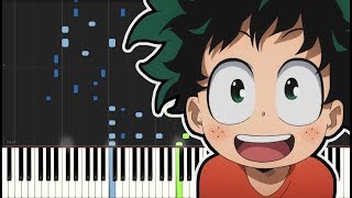 Boku no Hero Academia S2 OP - Peace Sign (Piano tutorial)