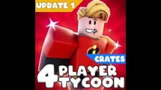 ?Player Superhero Tycoon : (4 Player Tycoon) UPDATE 1 (Incredible's Team)?