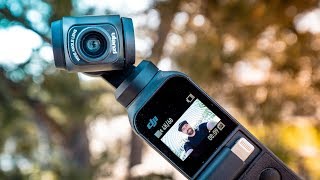 DJI Osmo Pocket WIDE LENS ADAPTER is Perfect For Vlogging