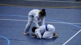 2016 Hawaii State Judo Girls 109 lbs - Mikayla Abe vs Brianna Ribucan-Leong - 5/7/16