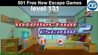 [Walkthrough] 501 Free New Escape Games level 131 - Intellectual escape 2 - Complete Game
