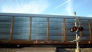 CSX Auto Rack Train On Cruise Control