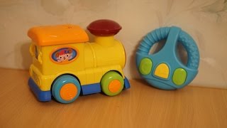 Обзор игрушки baby Go/Winfun "Паровозик с пультом дистанционного управления"