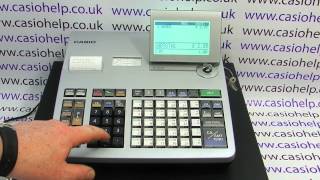 E035 Error Message Casio SE-S3000 / Casio PCR-T2100 / PCR-T2300 / PCR-T2400 Cash Register