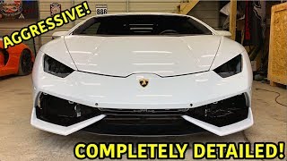 Rebuilding A Wrecked Lamborghini Huracan Part 22
