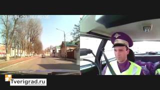 Погоня ДПС по центру города
