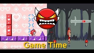 Geometry dash - Game Time by SimilarAMZ (Insane Demon) 100%