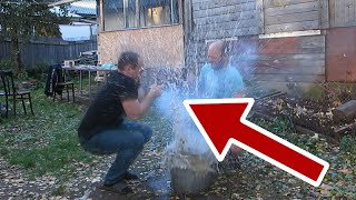 Петарда разорвала руку | Взрыв мощной петарды Р2000 разорвал руку