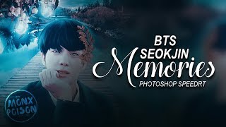 Jin - Memories || BTS - Photoshop SpeedArt