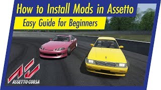 How to Find and Install Mod Cars & Tracks on Assetto Corsa (Tutorial Playlist)