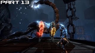 God Of War 3 Remastered PS4 Gameplay Walkthrough Part 13 - Scorpion Boss Battle