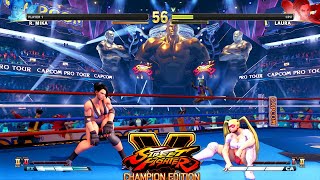 Street Fighter V R. Mika vs Laura PC Mod
