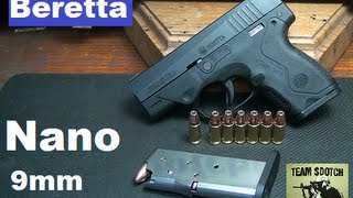 Beretta Nano 9mm Sub Compact Pistol