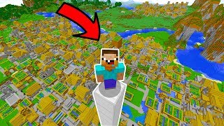 НУБ НАШЕЛ САМУЮ БОЛЬШУЮ ДЕРЕВНЮ В МАЙНКРАФТЕ!  КАК ВЫЖИТЬ В MINECRAFT? ТРОЛЛИНГ | МУЛЬТИК