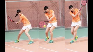 AKB48 佐藤朱のテニス（さとうあかり Team8宮城県代表）