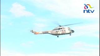 Daniel Moi's last day at State House as president