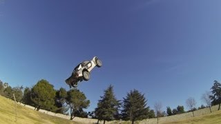 LOSI 5IVE-T Brushless Big Air Bashing - Flip FPV Quadcopter DJI Naza