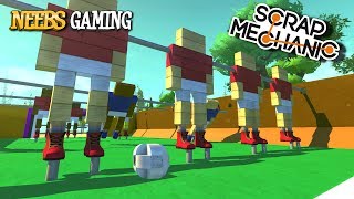 Scrap Mechanic Foosball Table Build