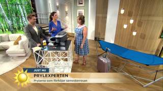 Bästa reseprylarna för semestern - Nyhetsmorgon (TV4)