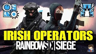 Rainbow Six Siege Irish Operators Umpire & Jinxy [Fan Made] Garda ERU Special Forces
