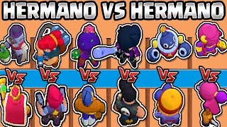 CUAL ES EL MEJOR HERMANO? | HERMANO VS HERMANO | OLIMPIADAS de HERMANOS BRAWL STARS