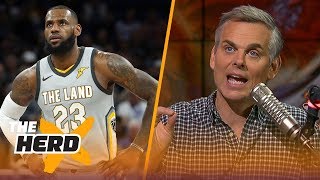 Colin Cowherd on 'unwatchable' NBA playoffs without LeBron, Talks Lonzo as a Leader in LA | THE HERD