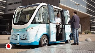 Así son los autobuses sin conductor que ya funcionan en París