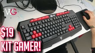 ARES V2 Gamdias REVIEW (Kit Teclado & Mouse) Economico!