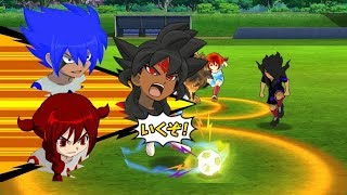 Ogre Omega Vs Nightfall |  Inazuma Eleven Go Strikers 2013