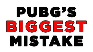 PUBG'S BIGGEST MISTAKE - PUBG Update